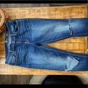 7 For All Mankind Jeans sz 30 - Cut knees